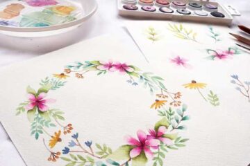 Akvarellfestő workshop